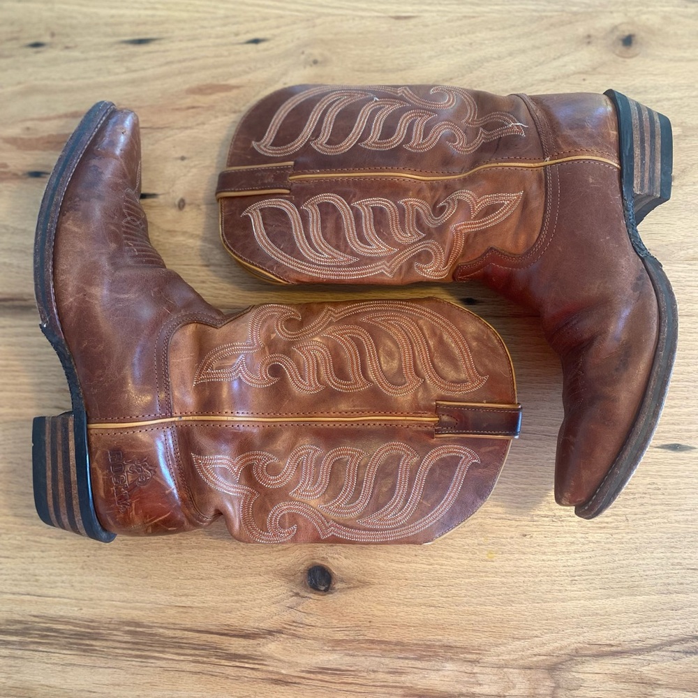 Rocky‎ Tan Leather Western Boots Men’s 10 Preowned
